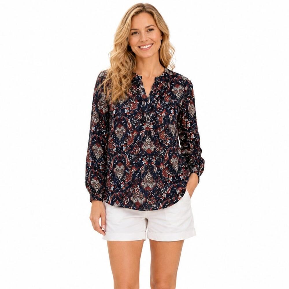 H&M Paisley Print Women's Long Sleeve, US2